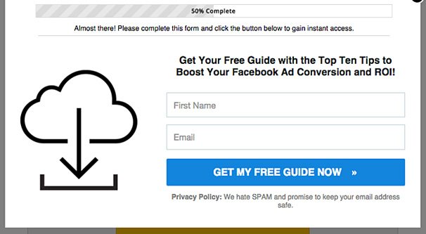Email Signup Squeeze Page