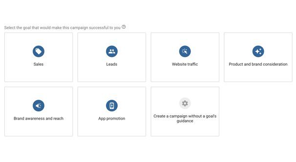 YouTube Ad Objective