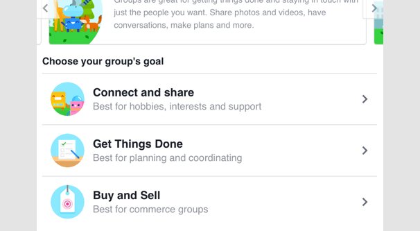 Creating a New Group