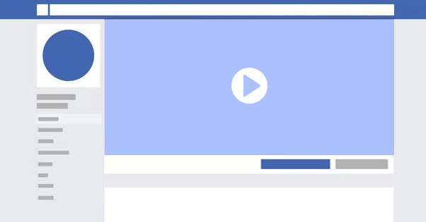 Video on Facebook Cover