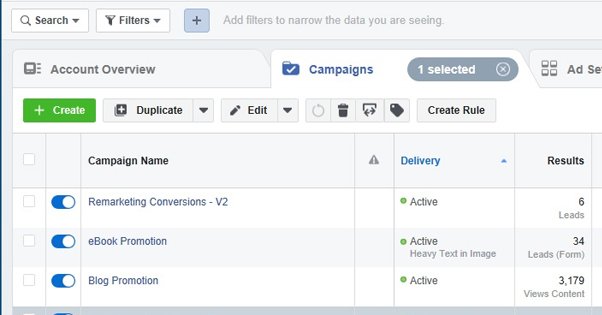 Facebook Ad Manager